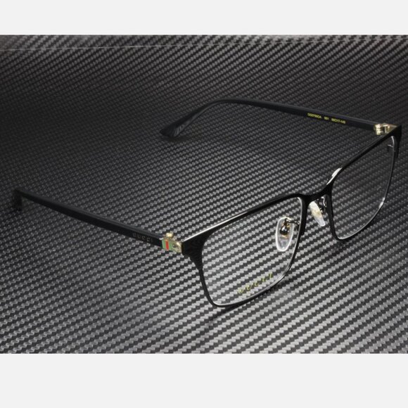 Gucci Men's Eyeglasses Rectangular 56mm - Picture 3 of 5